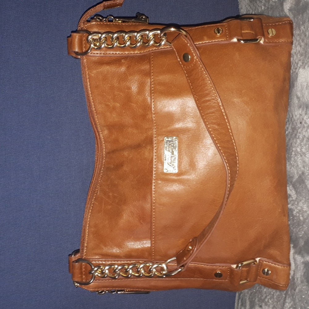 Grace Adele~Dylan Genuine Leather Shoulder Bag